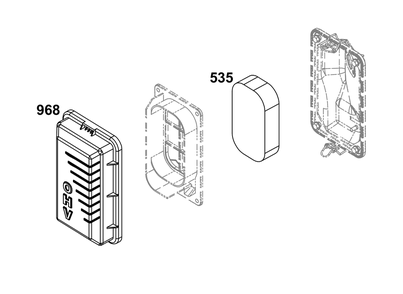 Air Cleaner Group Diagram and Parts List for 12G032-0010-G1 100000 - 19Z999 Briggs and Stratton Engine